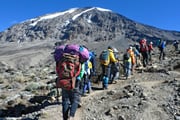 マチャメルートから登る アフリカ大陸最高峰キリマンジャロ